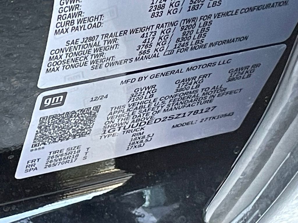 2025 GMC Sierra 1500 SLT