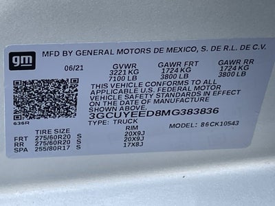 2021 Chevrolet Silverado 1500 RST