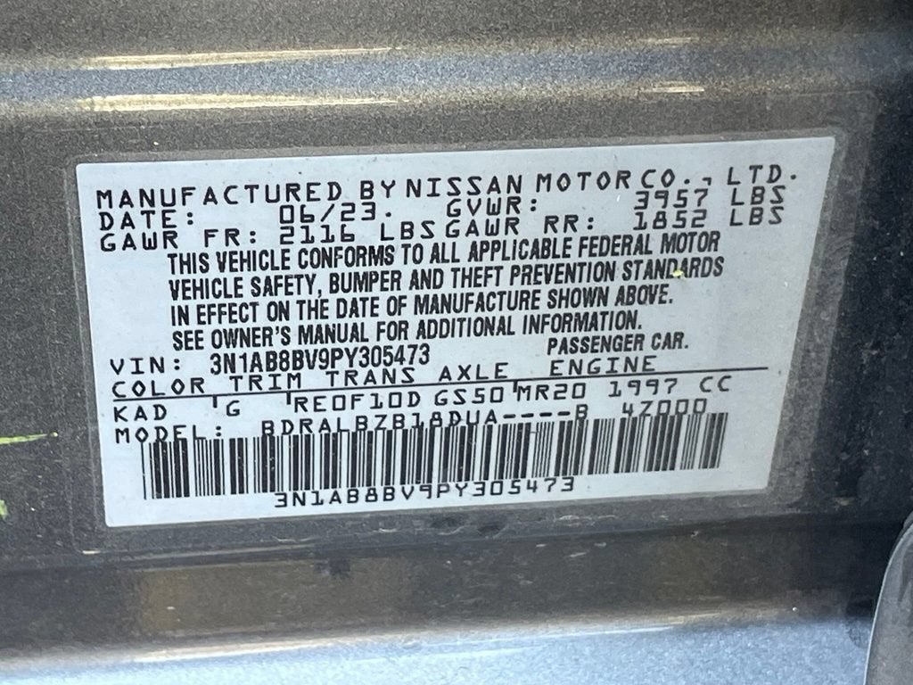 2023 Nissan Sentra S