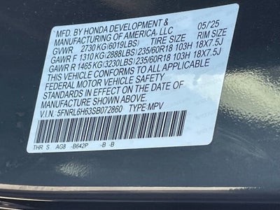 2025 Honda Odyssey EX-L