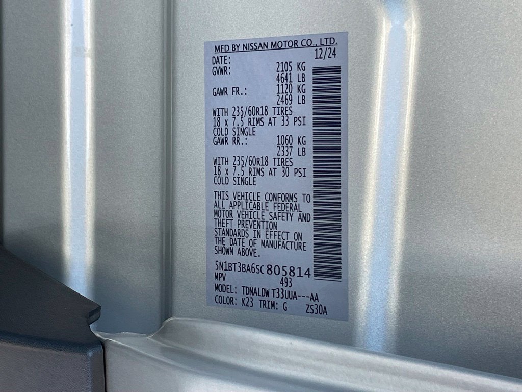 2025 Nissan Rogue SV