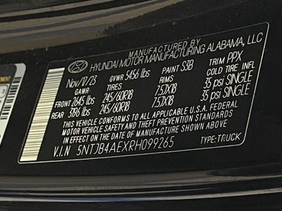 2024 Hyundai SANTA CRUZ SEL