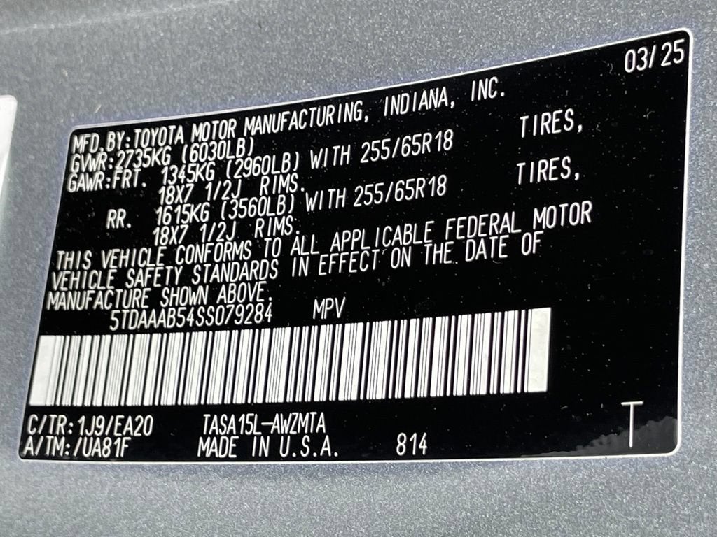 2025 Toyota Grand Highlander XLE