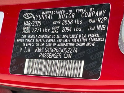 2025 Hyundai ELANTRA SEL Convenience