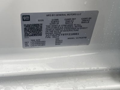 2026 GMC Sierra 2500 HD AT4