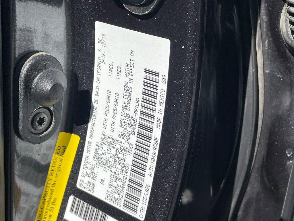 2019 Toyota Tacoma 4WD SR