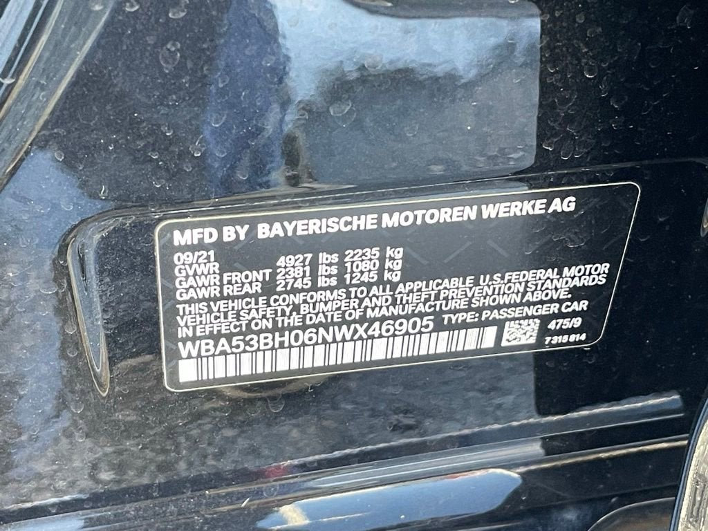 2022 BMW 5 Series 530i