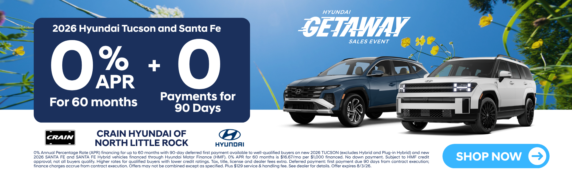 2026 Hyundai Tucson, Santa Fe