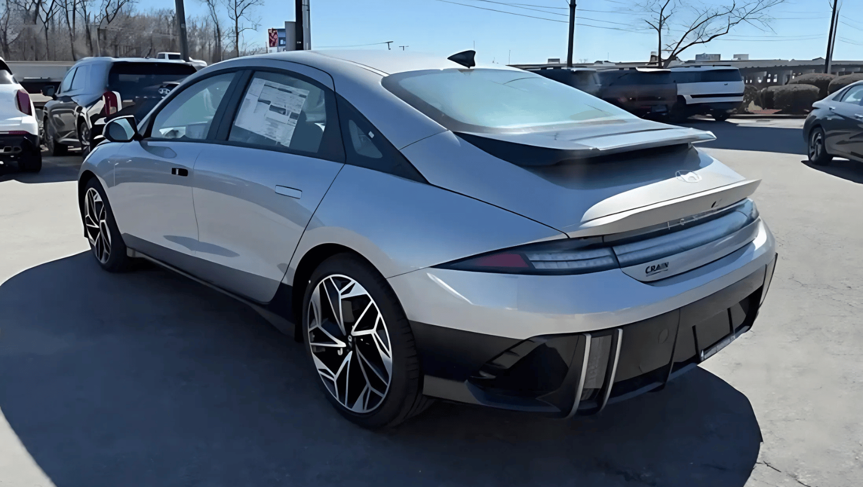 Side View of the 2025 Hyundai Ioniq 6