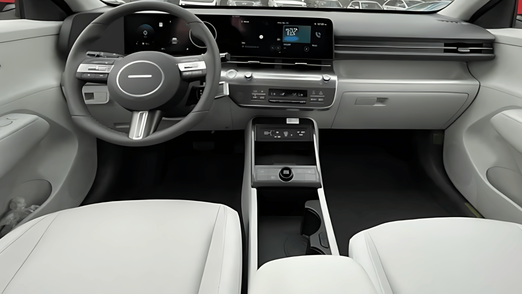 Interior View of the 2025 Hyundai Kona