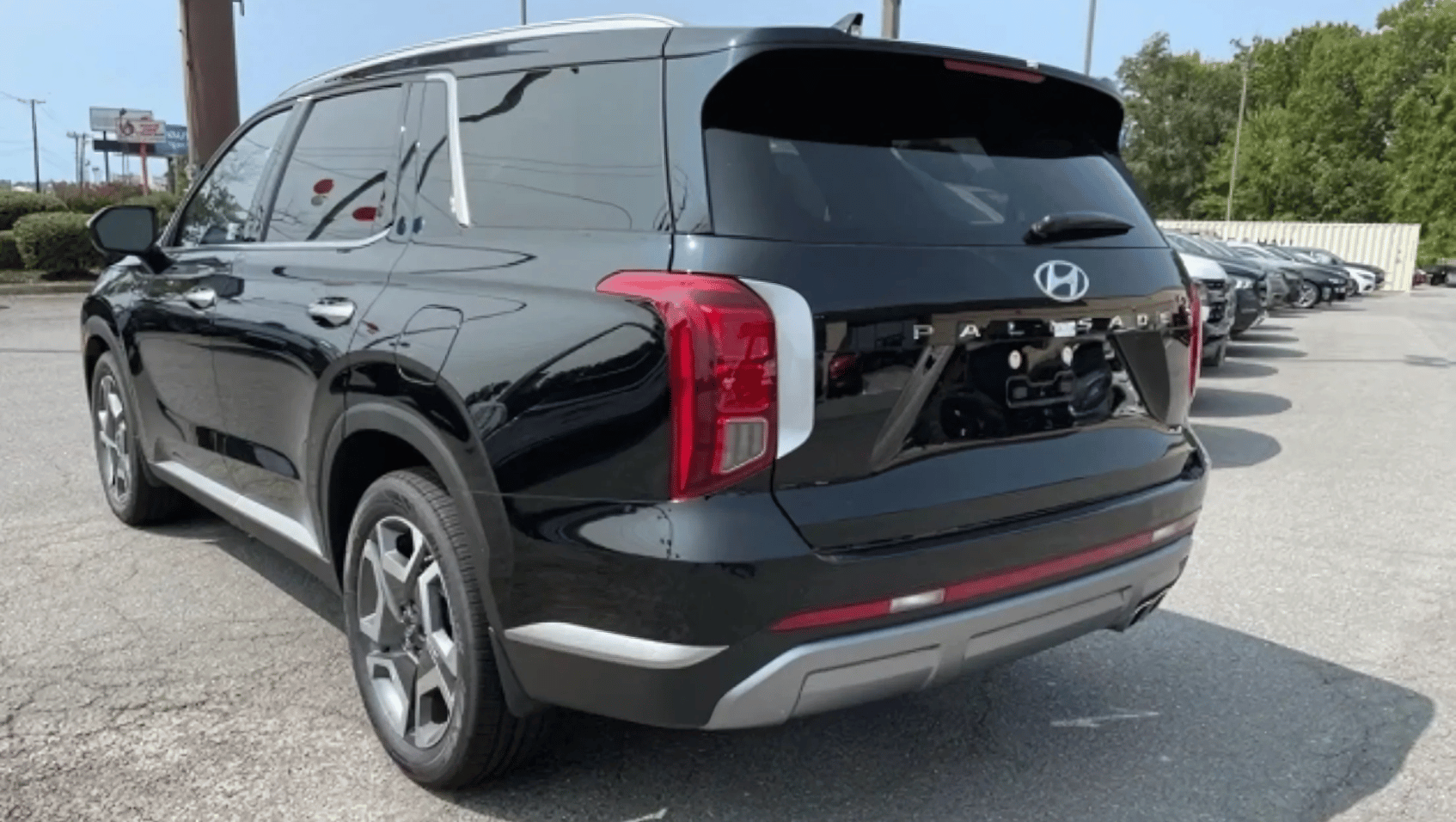 Rear View of the 2025 Hyundai Palisade