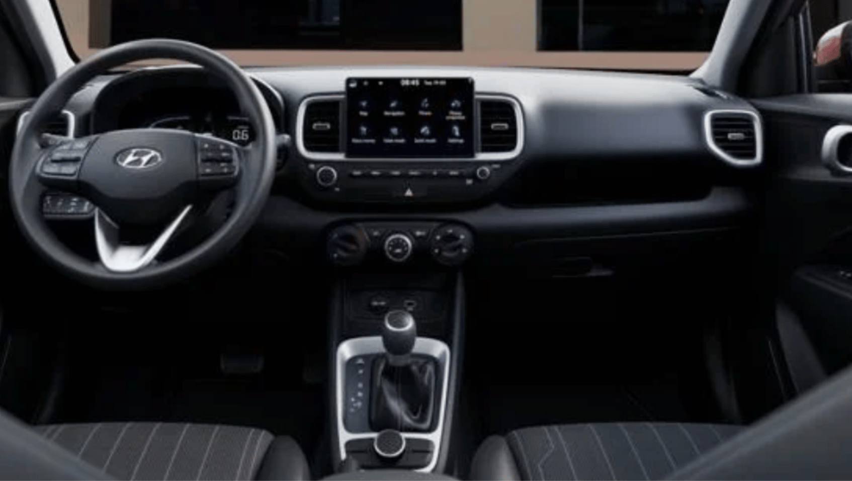 Interior View of the 2025 Hyundai Venue