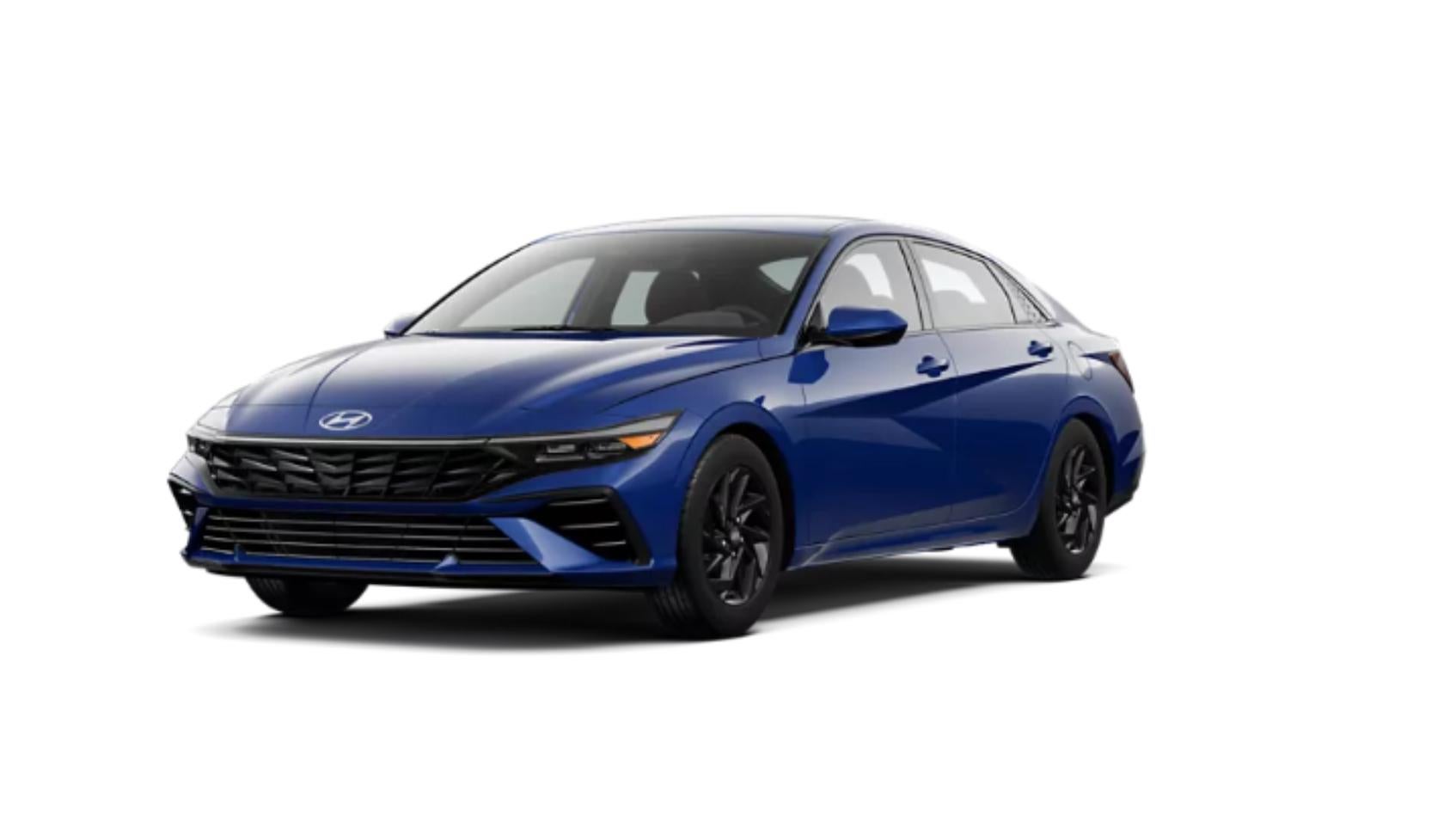 2026 Hyundai Elantra Hybrid Intense Blue at Crain Hyundai North Little Rock